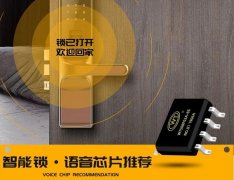 智能锁语音IC厂家找唯创，质优价廉服务好！