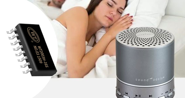 唯创知音WT2003HX高品质语音芯片应用在白噪音睡眠仪的优势介绍
