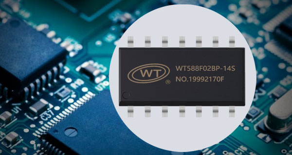 WT588F02BP-14S大功率语音芯片：高性能集成解决方案，塑造语音科技新纪元
